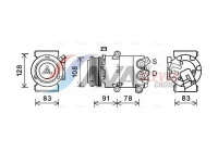 Compressor, air conditioning