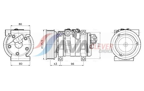 Compressor, air conditioning
