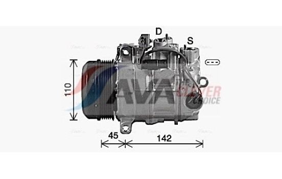 Compressor, air conditioning, Image 2