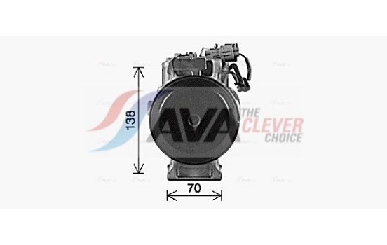 Compressor, air conditioning, Image 3