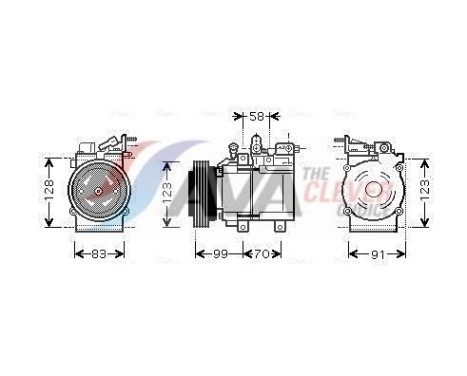 Compressor, air conditioning