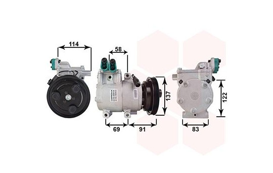 Compressor, air conditioning, Image 2