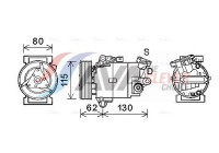 Compressor, air conditioning