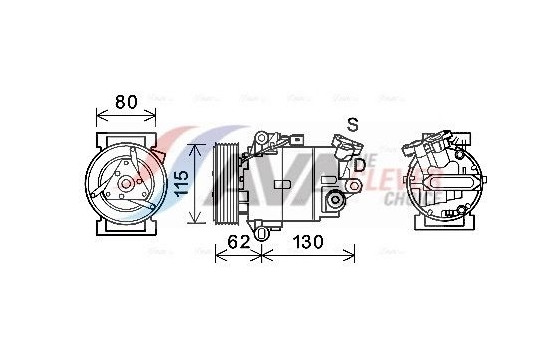 Compressor, air conditioning
