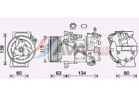Compressor, air conditioning