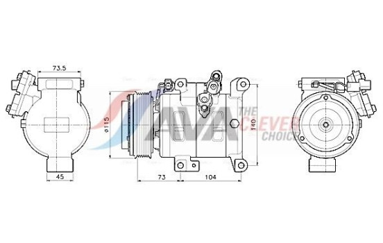 Compressor, air conditioning
