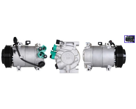 Compressor, air conditioning