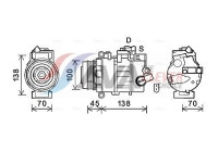 Compressor, air conditioning