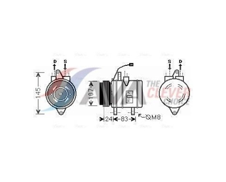 Compressor, air conditioning