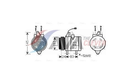 Compressor, air conditioning