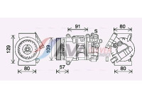 Compressor, air conditioning