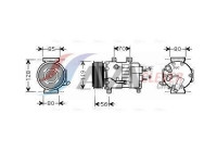 Compressor, air conditioning