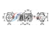 Compressor, air conditioning
