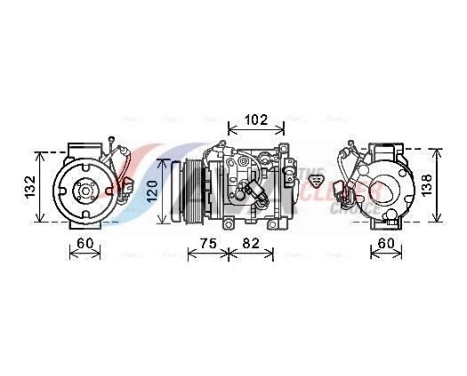 Compressor, air conditioning