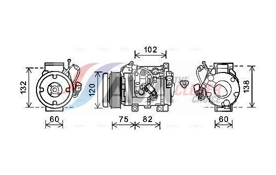 Compressor, air conditioning