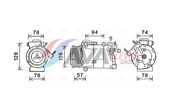 Compressor, air conditioning