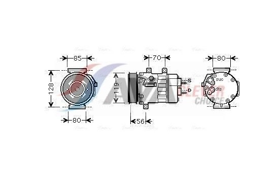 Compressor, air conditioning