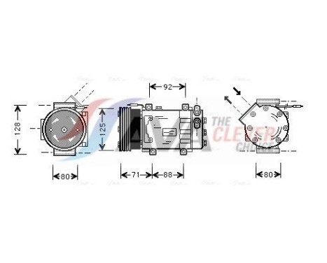 Compressor, air conditioning