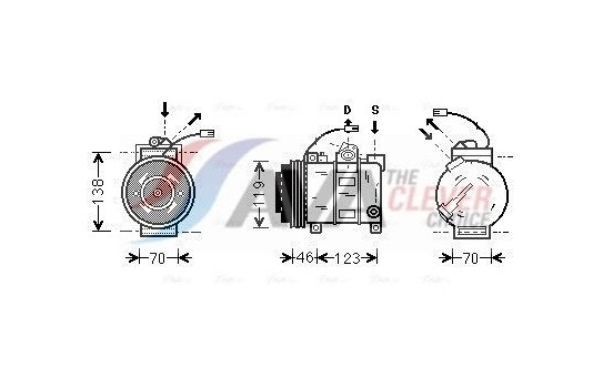 Compressor, air conditioning