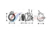 Compressor, air conditioning