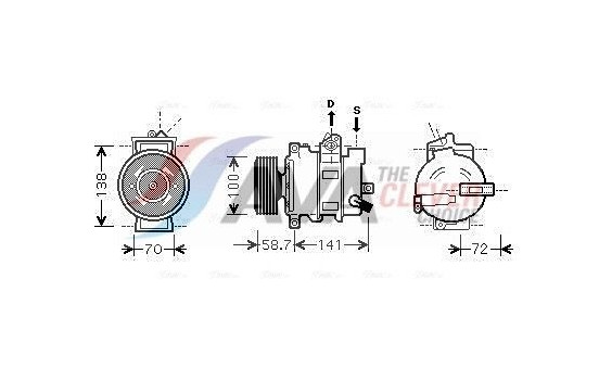 Compressor, air conditioning