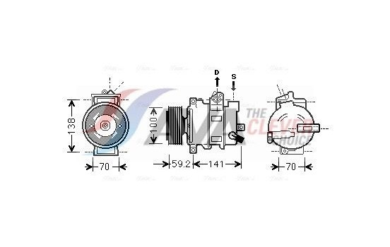 Compressor, air conditioning