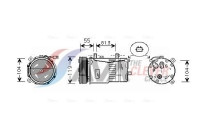 Compressor, air conditioning