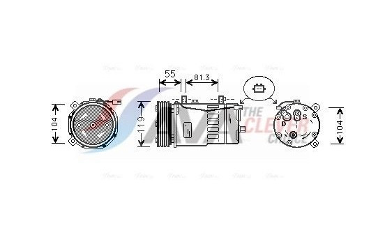 Compressor, air conditioning