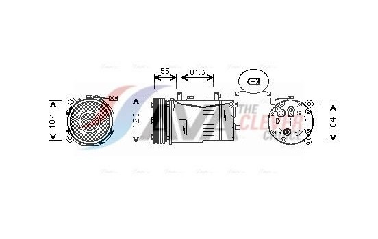 Compressor, air conditioning