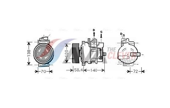 Compressor, air conditioning
