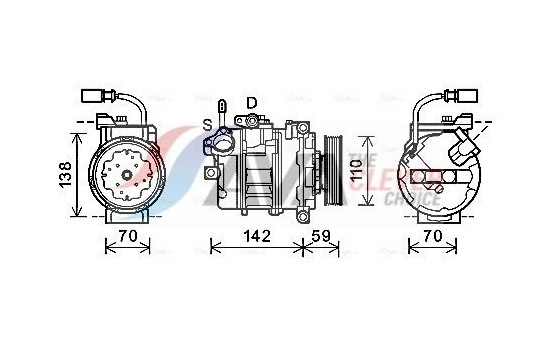 Compressor, air conditioning