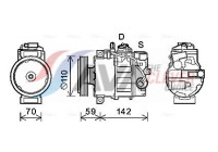 Compressor, air conditioning