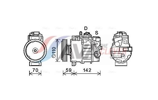 Compressor, air conditioning