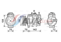 Compressor, air conditioning