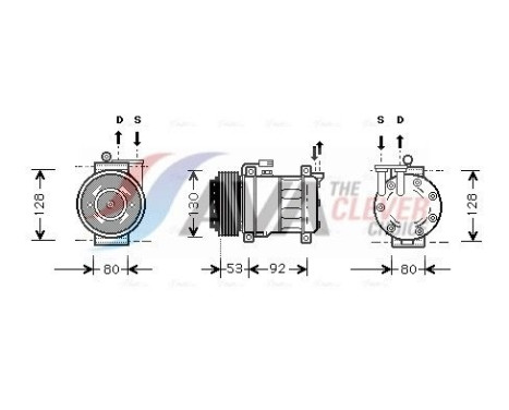 Compressor, air conditioning