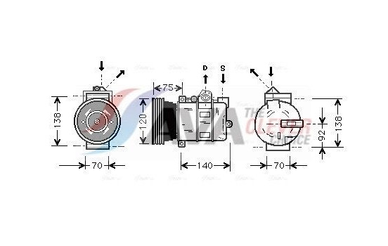 Compressor, air conditioning