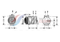 Compressor, air conditioning