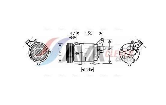Compressor, air conditioning