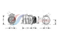 Compressor, air conditioning