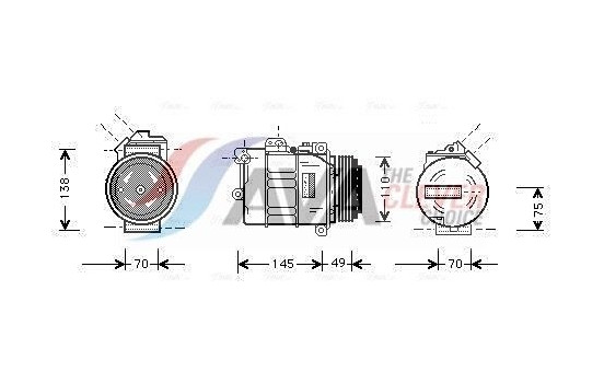 Compressor, air conditioning