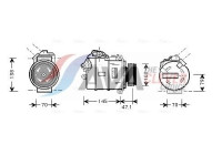 Compressor, air conditioning