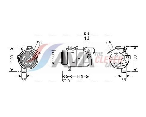 Compressor, air conditioning