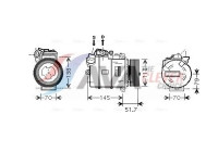 Compressor, air conditioning