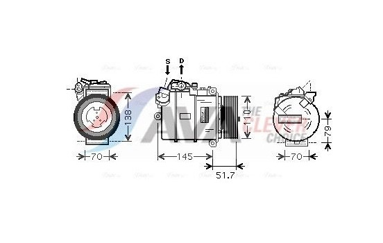 Compressor, air conditioning