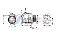 Compressor, air conditioning