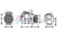 Compressor, air conditioning