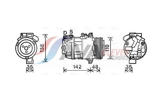 Compressor, air conditioning