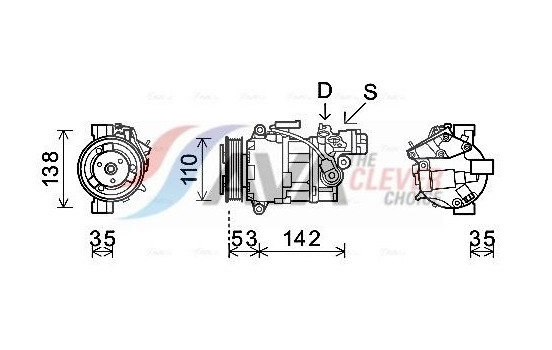 Compressor, air conditioning