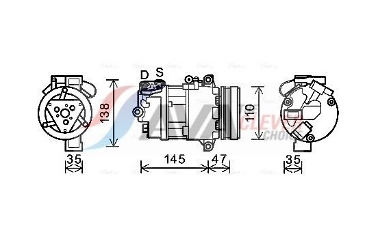 Compressor, air conditioning