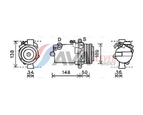 Compressor, air conditioning